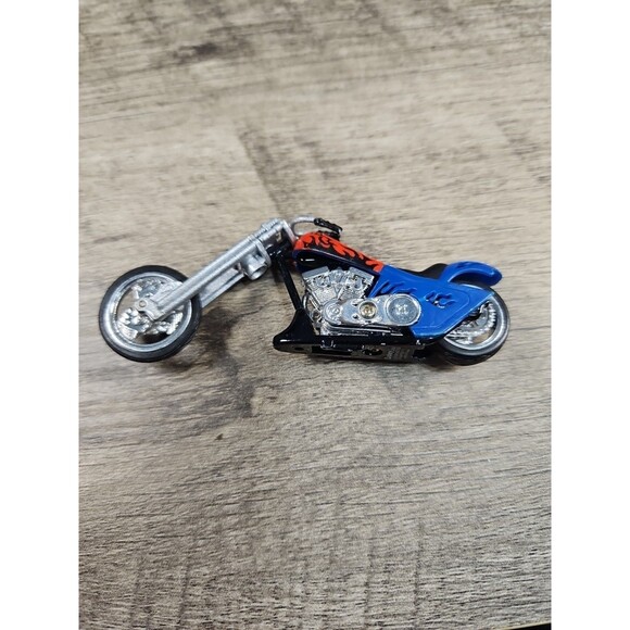 Boley Monster Chopper Motorcycle Diecast 1/31 Scale Loose Toy Car - Picture 4 of 7
